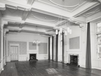 Interior, general view of Drawing Room of Craig House from South West.