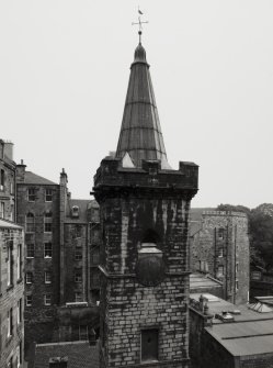 Elevated view of spire from North North East.
