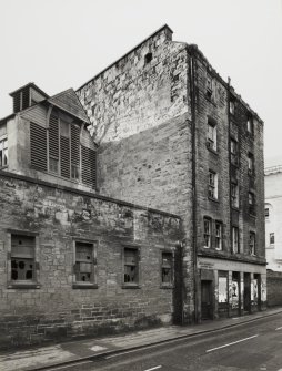 View from North North East of multi-storeyed block containing Brewery Counting Room