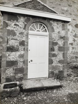 Detail of front door