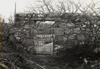 Detail of North garden gate