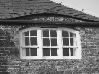 Gardener's house, eyebrow dormer surmounting window, detail