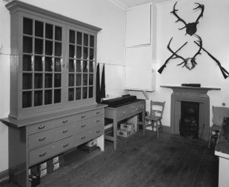 Interior.
View of North wing ground floor gunroom.