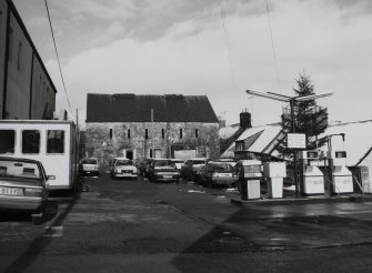 Inveraray, Barn Brae Garage.
View from South in derelict state.