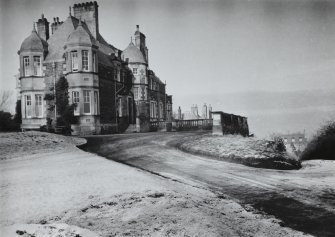 General view from South of South Craig Villa with Old Craig House in the distance.
