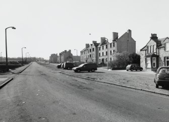 View of Craigmillar Castle Rd from N