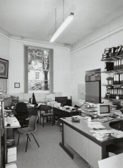 Interior. View of South central office from North
