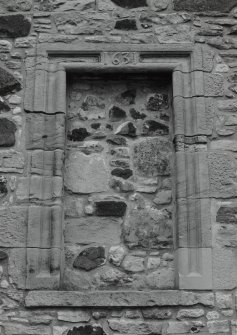 Detail of 1631 blocked window