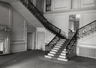 Duddingston House, interior
View of entrance hall