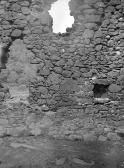 Interior, east wall of south apartment