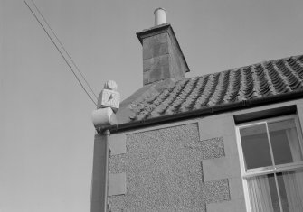 View of roof detail, 23 Forth Street, Kincardine on Forth.