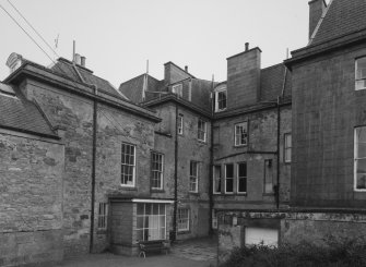Courtyard, view from North