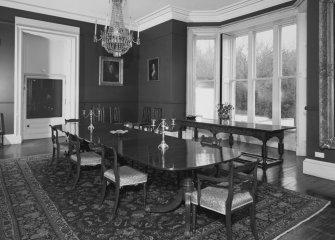 Ground floor, dining room, view from South West