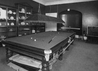 Ground floor, billiard room, view from North East