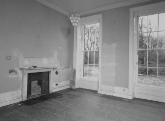 Ground floor, West bedroom, view from North East