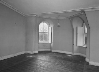 Second floor, South West bedroom, view from North