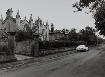 Edinburgh, 22 York Road, Grange House.
General view from North-West.