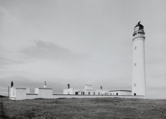 Barns Ness Lighthouse.
View from E.