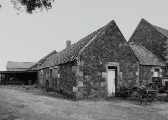 View of SW corner of steading from SW.