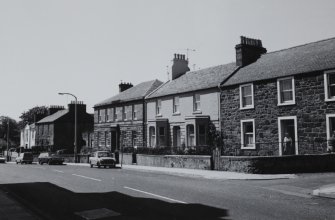 General view of nos. 1, 2, 3, 4, 5  Delisle Street from E.