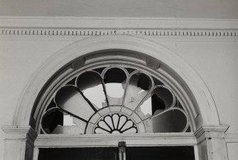 Interior.
Detail of fanlight in entrance hall.