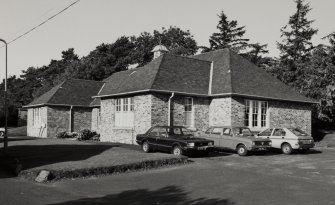 View of outpatients building and x-ray unit.