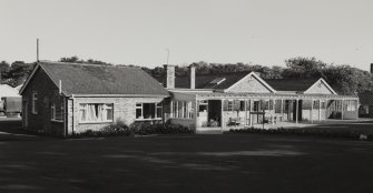 View of buildings, former barracks.