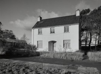 View from SE of Superintendants house and garden.
