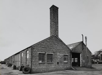 View of building 6 from S.