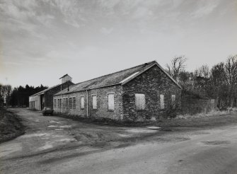 View of buildings 11 and 12 from S.