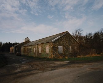 View of buildings 11 and 12 from S.