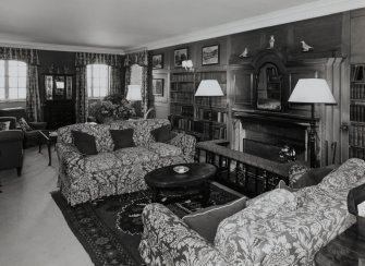 Interior.
View of library.