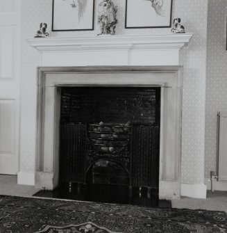 Interior.
Detail of fireplace in bedroom 3.