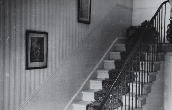 Interior.
Detail of staircase.