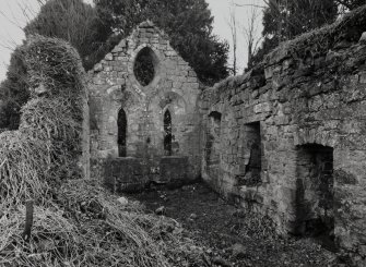 General view of interior from WNW.