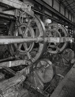 Interior.
View of ropery from NE of cradles forming the centre part of closing machine (L1).