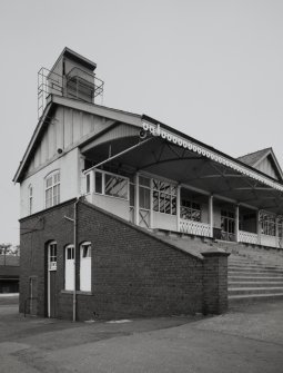Detail of E end of main stand.