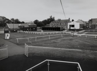 View of saddling enclosure from NE.