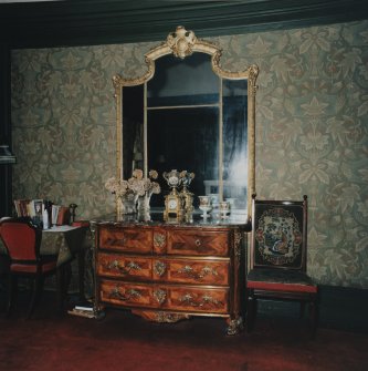 Interior.
View of the Alcove bedroom from the E.