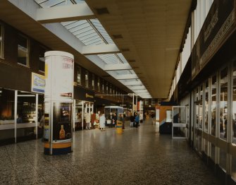 Buchanan Street Bus Station, interior
View of concourse from South