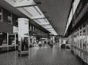 Buchanan Street Bus Station, interior
View of concourse from South