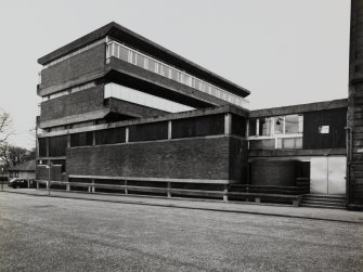 South East block, (Gillespie, Kidd & Coia), view from North East