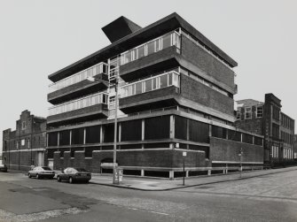 South East block, (Gillespie, Kidd & Coia), view from South East