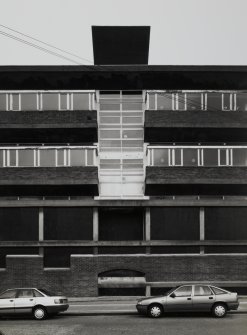 South East block, (Gillespie, Kidd & Coia), South face detail