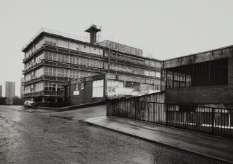 Glasgow, Castlemilk Drive, Grange Secondary School.
View from North-West.