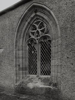 South front (East end), arched tracery window, detail