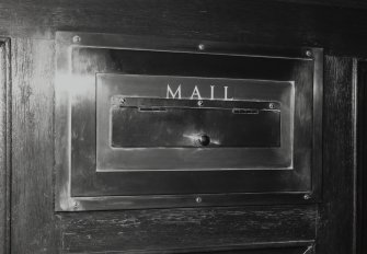 Interior. 6th floor Detail of internal mail box
