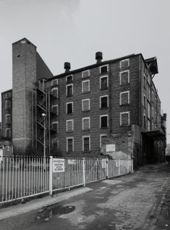 Glasgow, 5 James Watt Lane, Bonded Store.
General view from West.
