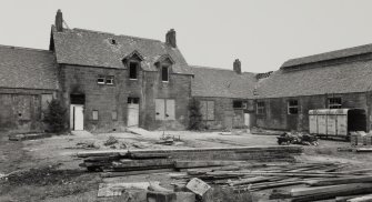 Glasgow, Gartloch Road, Gartloch Asylum
View of courtyard of farm block from North.