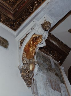 Glasgow, 3 Park Terrace, interior
Detail of decorative corbel in first floor South room.